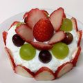 moeoke's cooksnap of when they made 時短で安心！＊子供用ケーキ＊.