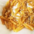 サバ白ルルド's cooksnap of when they made フライパン1つで、洋風マカロニかりんとう.