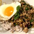 ハッピーりんにゃん's cooksnap of when they made 本格的！ ガパオライス.
