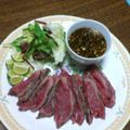 miijm's cooksnap of when they made 【簡単】和風ローストビーフ　.