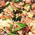 クックZTWZZ6☆'s cooksnap of when they made 鶏肉とほうれん草と卵☆バター醤油炒め.