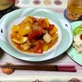 たぁープ〜's cooksnap of when they made 鶏もも肉とパプリカの甘酢炒め.