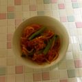 sonorin's cooksnap of when they made ヘルシー♪切り干し大根トマトパスタ仕立て.