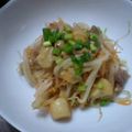 lovepuffy8's cooksnap of when they made 豚と麩ともやしの味噌バター炒め.