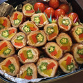 ケクケク's cooksnap of when they made お弁当に♪彩り野菜の豚巻しょうが焼き.