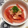 ぽぽきゅ's cooksnap of when they made 鮭とトマトの簡単和風サラダ♪.