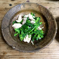 momenko39's cooksnap of when they made 菜の花とササミのマヨ柚子胡椒あえ.