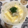 ぽぽきゅ's cooksnap of when they made たまご豆腐に、もやし&エノキ♪.