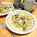 あーり✩'s cooksnap of when they made ほうれん草とシーフードのクリームパスタ.