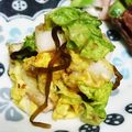 ☆suzuka☆'s cooksnap of when they made 塩昆布と鰹節で☆白菜の浅漬け.