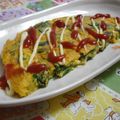 rie-tin's cooksnap of when they made ほうれん草とチーズのオムレツ♪.