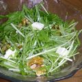 コハク☆。・'s cooksnap of when they made ＋1品 チーズくるみ水菜のサラダ.