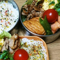 ﾋﾟﾛﾐ♡'s cooksnap of when they made 焼き肉のたれ蓮根豚丼お弁当用.