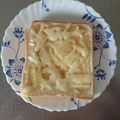 瑠依子's cooksnap of when they made ♡はちみつチーズトースト♡.