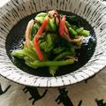 ＊sunlight＊'s cooksnap of when they made 白菜と青菜・かに蒲鉾の塩昆布あえ♪.