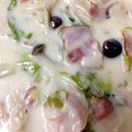 クックBH5M9F☆'s cooksnap of when they made ベーコンと白菜のクリーム煮.