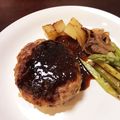 ♡кауо♡'s cooksnap of when they made クリームチーズInハンバーグ.