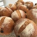 アチャこ's cooksnap of when they made 焙煎五穀のテーブルロール.
