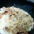 naoworks's cooksnap of when they made 超簡単ビーフストロガノフとバターライス✿.