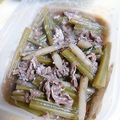 ＴＯＭＯＷＡＴ's cooksnap of when they made 早春の香りがする若ごぼう.