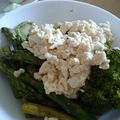 リトル黒豆マーメイド's cooksnap of when they made アスパラとブロッコリーのサラダ✿豆腐ドレ.