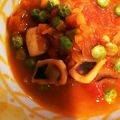 kaorin1117's cooksnap of when they made ヴェネトのイカ・グリーンピース煮込み.