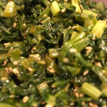 クックS59WM5☆'s cooksnap of when they made ごはんのおとも☆かぶの葉の甘辛炒め.