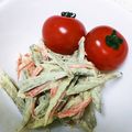 ユーロン's cooksnap of when they made ゴボウとニンジンのきな粉マヨ和え❀.