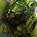 ma___111's cooksnap of when they made 小松菜だけで簡単にレンジで！生姜醤油和え.