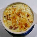 雫石（＾‐＾）'s cooksnap of when they made 簡単リメイク✿ ポテサラグラタン.