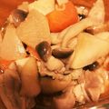yukonars's cooksnap of when they made 鶏肉と根菜の煮物.