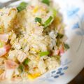 かすてら１２'s cooksnap of when they made パラっふわっ！絶品チャーハン.