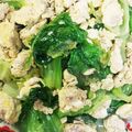 abcdefghｉｊ's cooksnap of when they made 『レッタマ 』材料5つ！レタスツナ卵炒め.
