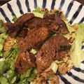 たくまぁ's cooksnap of when they made 贅沢ランチに！レタスたっぷり焼肉丼!!.