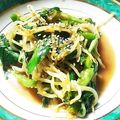 Yuuya_mama's cooksnap of when they made ニラもやしのガリ醤油炒め.
