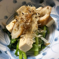 mantacarp's cooksnap of when they made 簡単小松菜と豆腐のおひたし。煮浸し。.