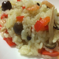クックU5LJ9V☆'s cooksnap of when they made 海老の殻の出汁で旨みたっぷりリゾット♪.