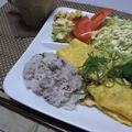 takamaaa's cooksnap of when they made ♡　納豆オムレツ　♡.