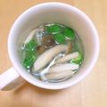 ステルトミチル's cooksnap of when they made オクラとしめじのマグスープ✿.
