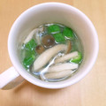 ステルトミチル's cooksnap of when they made オクラとしめじのマグスープ✿.