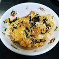 クック☆はたぼう☆'s cooksnap of when they made 鶏肉のニラ玉●豆腐チャンプルー.
