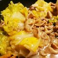 甘茶0825's cooksnap of when they made とろ～り餅入り☆豚バラ白菜のミルフィーユ.