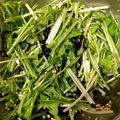 うらわぼーい's cooksnap of when they made 簡単♪ 水菜シャキシャキ！塩昆布ナムル.