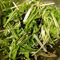うらわぼーい's cooksnap of when they made 簡単♪ 水菜シャキシャキ！塩昆布ナムル.