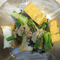 yobibaa's cooksnap of when they made 厚揚げとツナと菜の花の味噌バター炒め.