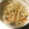 ★nozomi☆'s cooksnap of when they made 簡単:レンジ２分:もやしのポン酢和え.