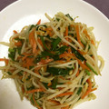 クックB2NGBI☆'s cooksnap of when they made もやしの柚子胡椒炒め.