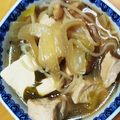 ellie21's cooksnap of when they made 鶏肉とネギと木綿豆腐のうまうま煮込み.