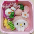 よすぼお's cooksnap of when they made マイメロちゃんおにぎり＊キャラ弁.
