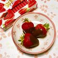 にきけん's cooksnap of when they made ノンバターノンクリームいちごムースチョコ.